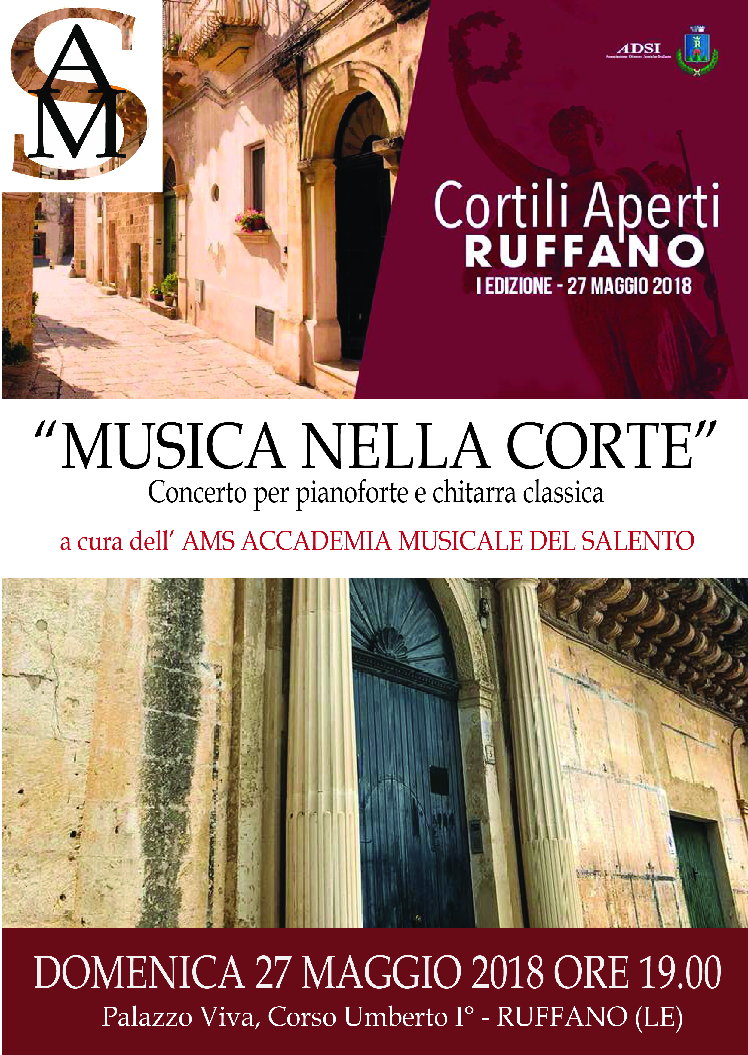cortili aperti ruffano